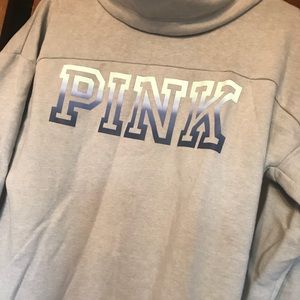 PINK Cowl Neck Pullover